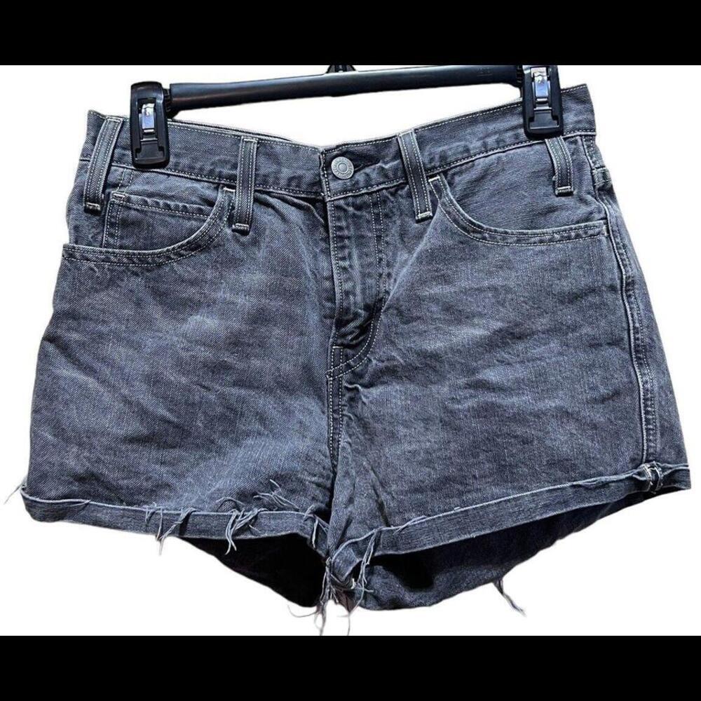 Levi's Orange Tab High Rise Shorts Size 28